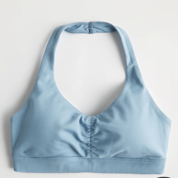 NWT Gilly Hicks Go Recharge Cinched Halter Sports Bra - Picture 4 of 7